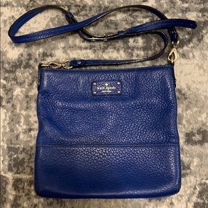 Royal blue Kate Spade cross body